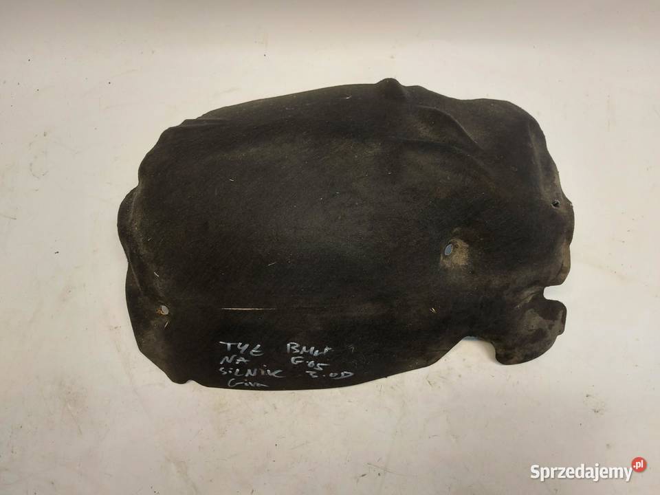 BMW G05 X5 30d 2019r WYGŁUSZENIE OSŁONA SILNIKA