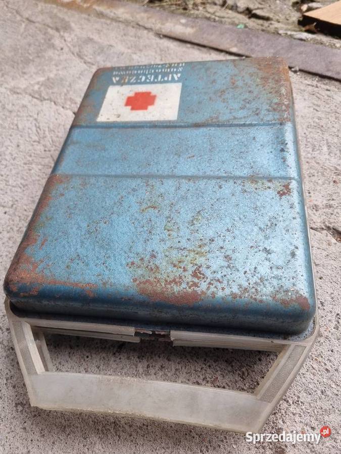Apteczka samochodowa 1977 kompletna Rarytas Sępólno Krajeńskie sprzedam