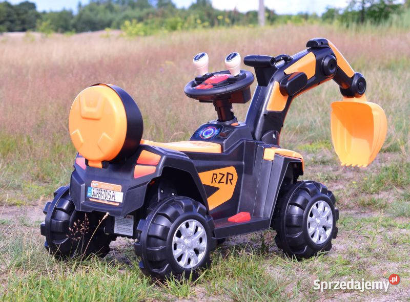 BAWIBUS traktor KOPARKA NA AKUMULATOR jeździk Myszków