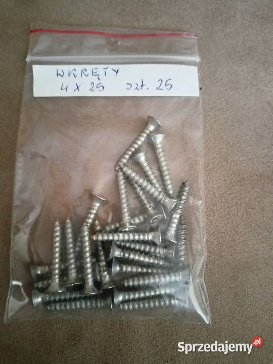 Wkręty rużnego rodzaju i rozmiaru dolnośląskie Kłodzko