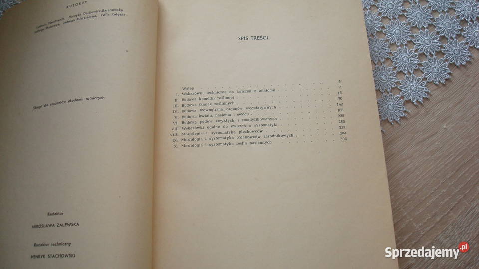 Ćwiczenia z botaniki Gorczyński js Kruszwica