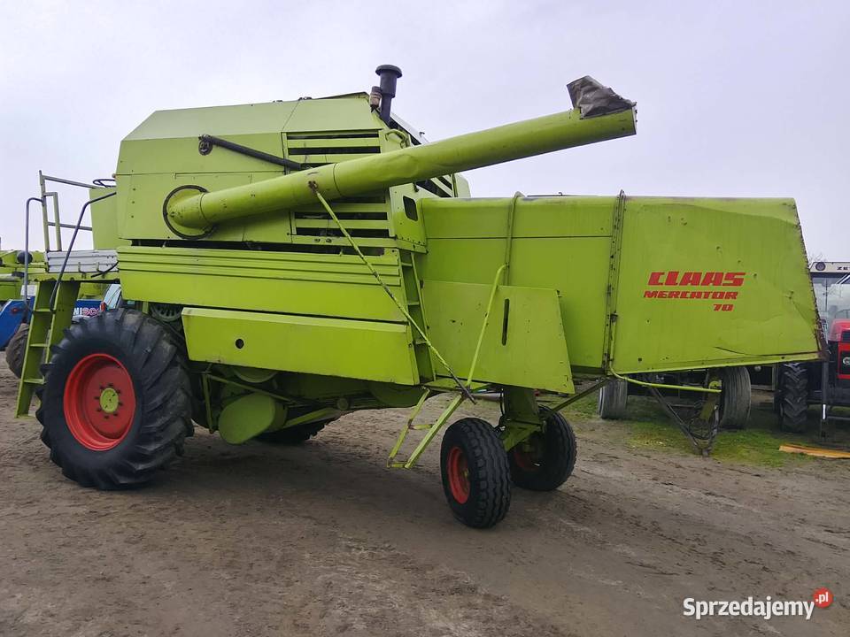 Kombajn zbożowy Claas Mercator 70 sieczkarnia 6 mazowieckie Skaryszew
