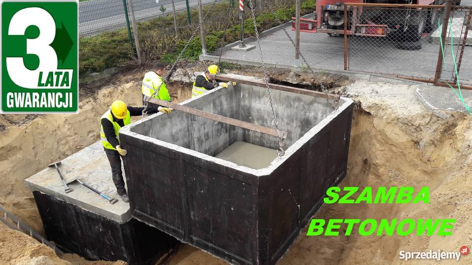 Producent SZAMBA Szambo 11m3 z Atestem  - zbiornik betonowy