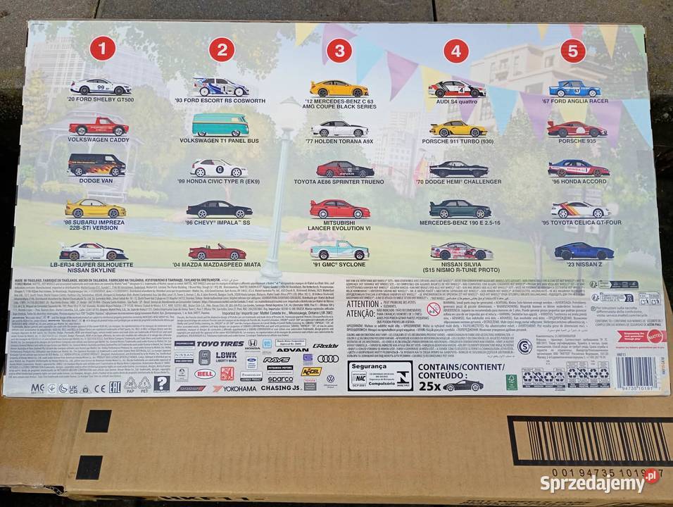 BOX BOULEVARD 2023 Hot wheels zestaw model 164 Warszawa