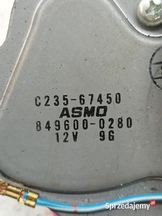 SILNICZEK WYCIERACZKI TYŁ 8496000280 Mazda 5 I