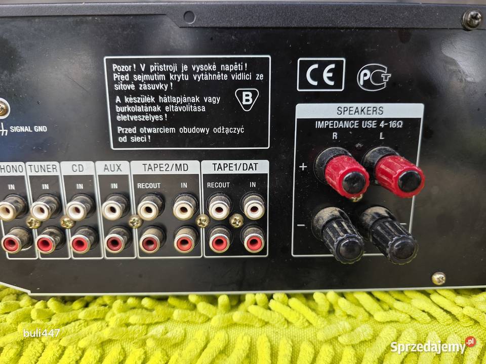 wzmacniacz sony tafe520r stereo śląskie Chełm Śląski sprzedam