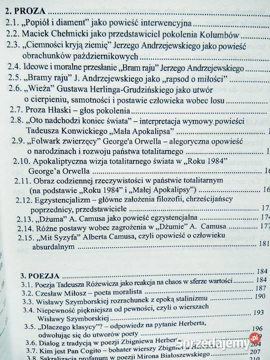 Język polski a do zet literatura outlet używane Antykwariat Warszawa