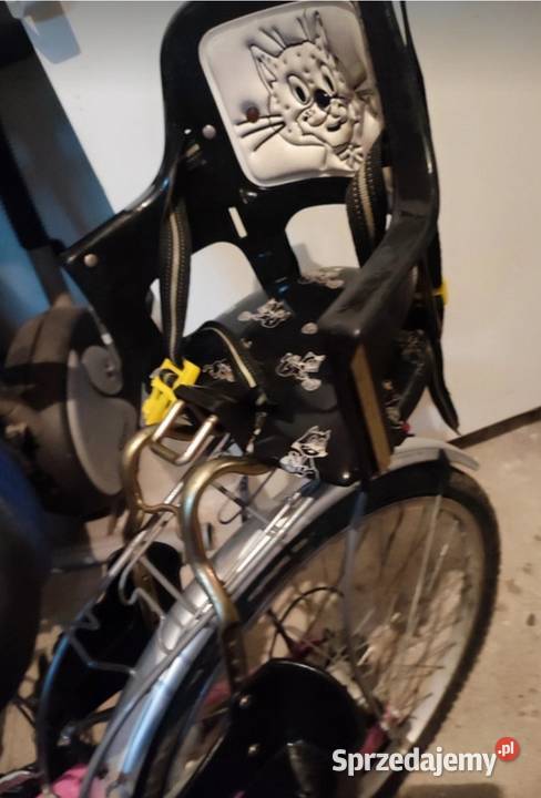 Włoski fotelik rowerowy Pozostałe sprzedam