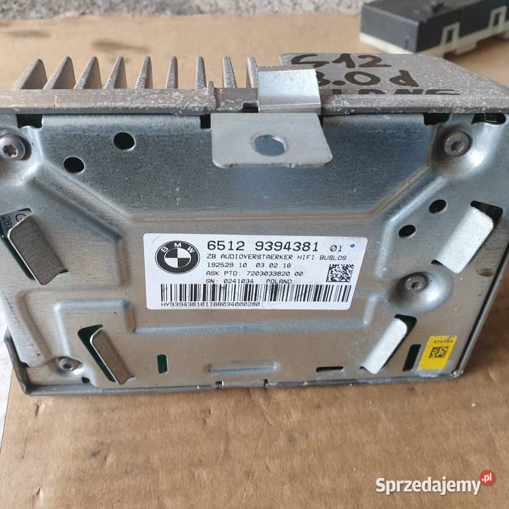 BMW 730LD G11 G12 WZMACNIACZ 9394381 Łochowice