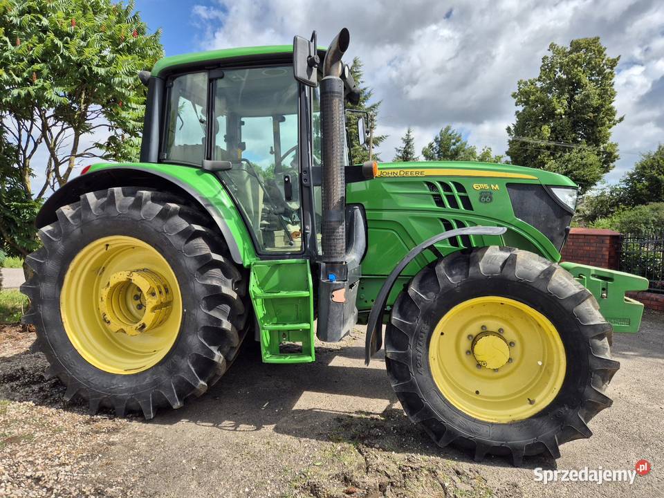 John Deere 6115M Pneumatyka nowe opony z wielkopolskie Dziwie
