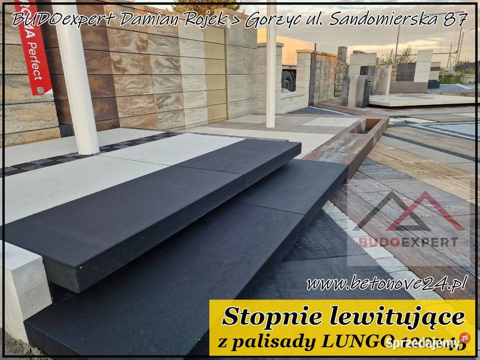 Palisada betonowa Forbet Lungo 120x45 Grande Gorzyce