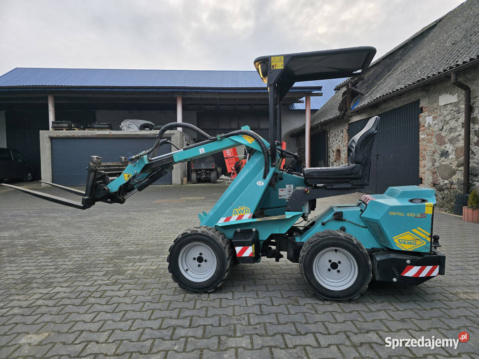 Mini ładowarka teleskopowa VANO DIESEL 120 DS warmińsko-mazurskie Włosty