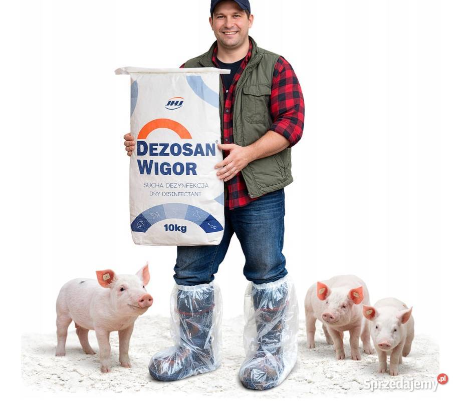 Dezosan 1000 Skuteczna sucha dezynfekcja ściółki