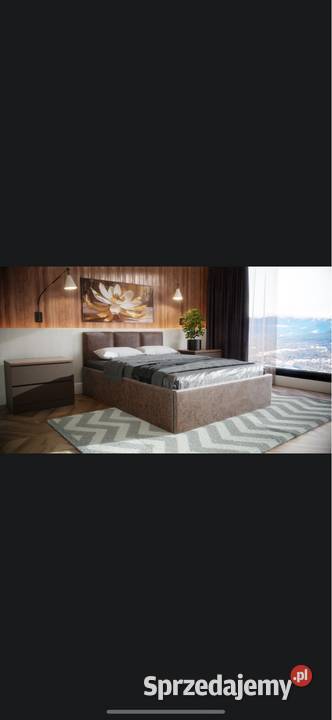 Łóżko tapicerowane Dona 180200 40cm Przygodzice sprzedam