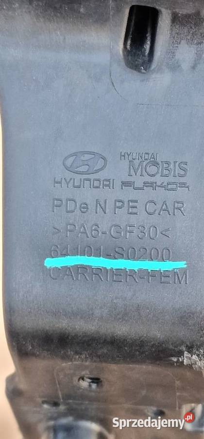 HYUNDAI I30 PAS PRZEDNI WZMOCNIENIE 64101S0200 osobowe sprzedam