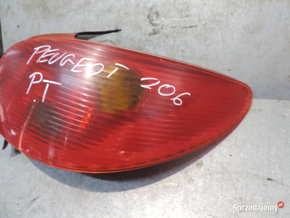 LAMPA PRAWY TYLNA PEUGEOT 206 FL osobowe Nowy Sącz