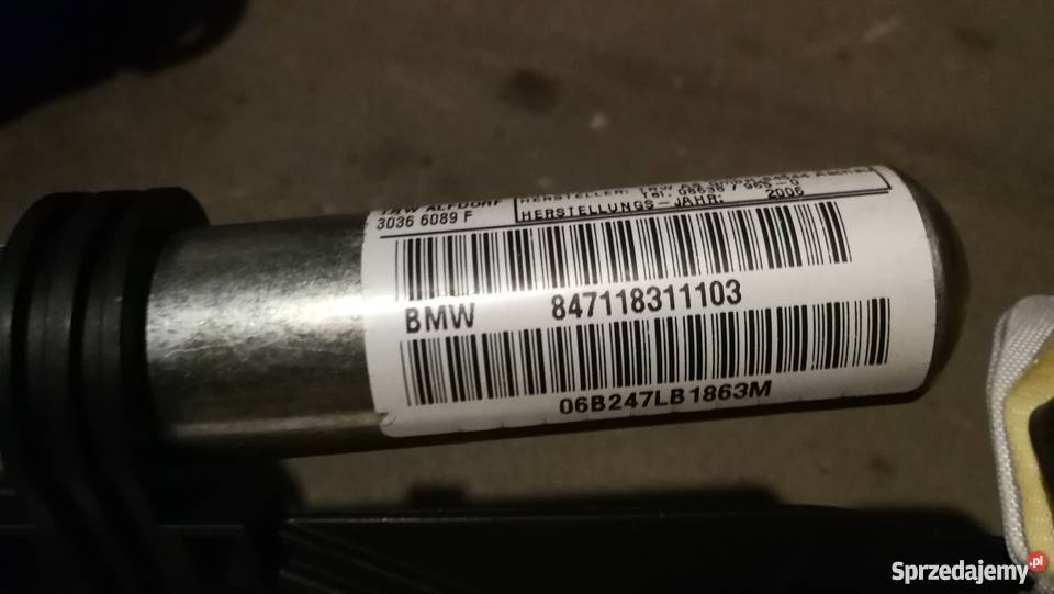 Kurtyna poduszka AIRBAG Bmw e92 Coupe Prawa Lewa Dębica