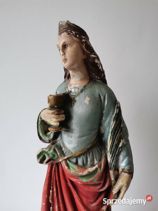 Stara unikatowa przedwojenna gipsowa figurka Antyki Katowice