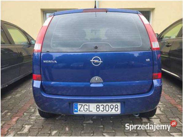 Opel Meriva A sprzedaż syndyka zachodniopomorskie Goleniów