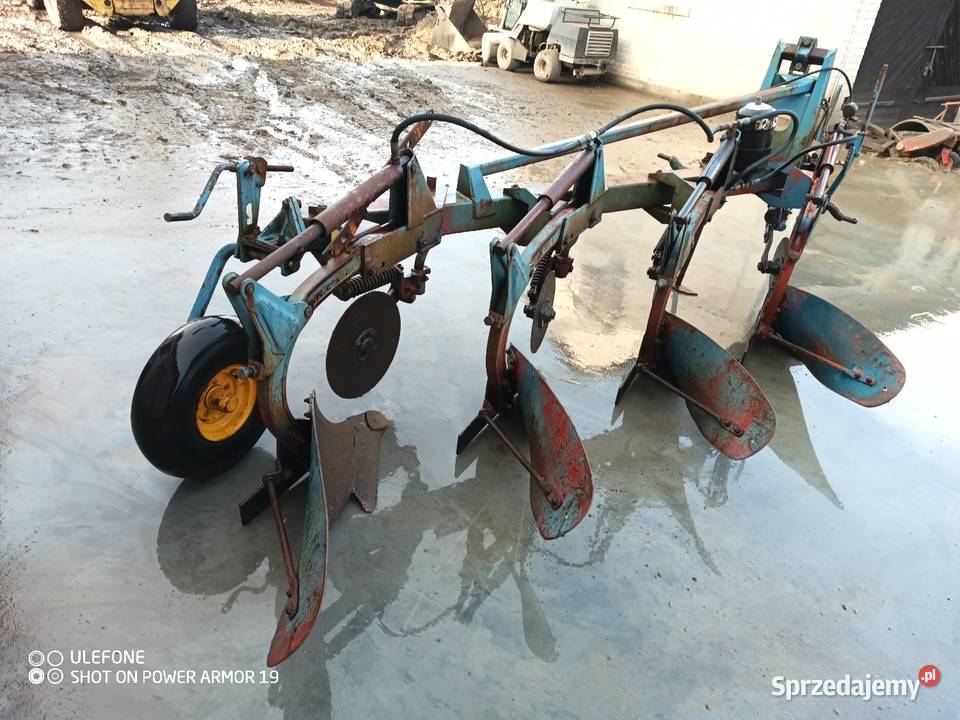 Pług Overum 4 skiby nowy typ zabezpieczenia non Rostkowo