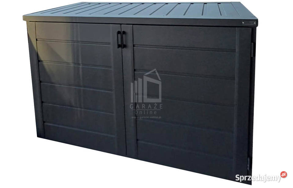Box rowerowy Schowek na rower wózek 180x100 Krynica-Zdrój