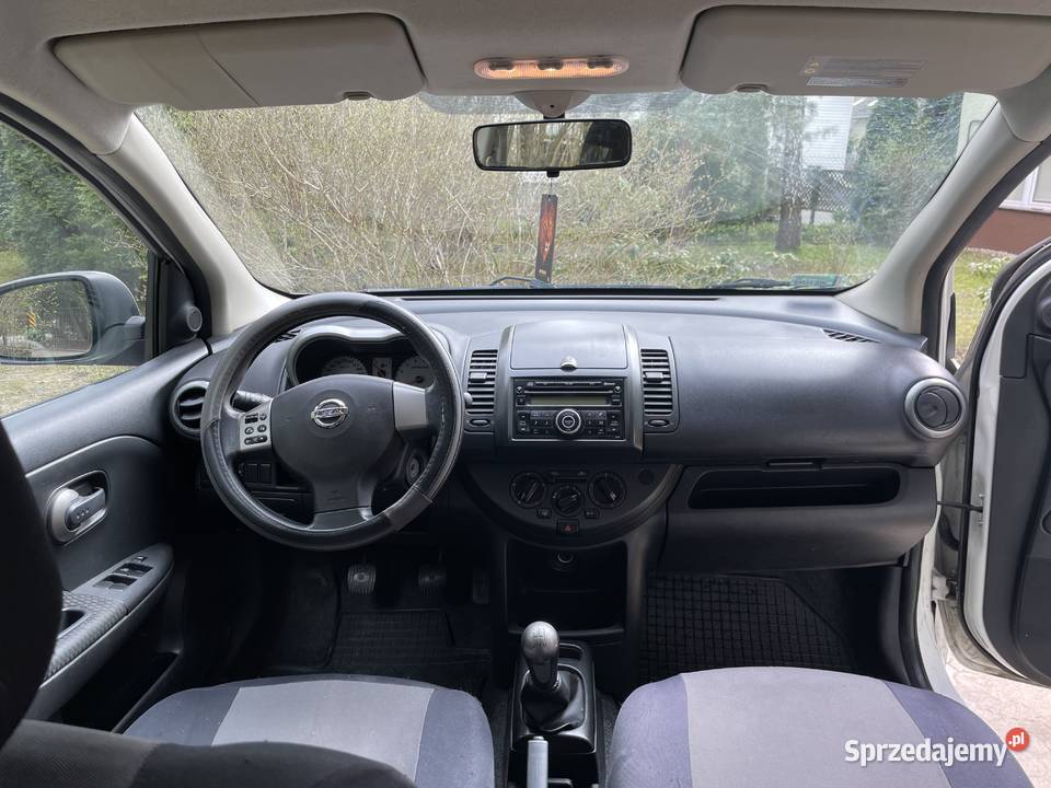 NISSAN NOTE 186 PRZEBIEG 2008 SPRAWNY ZADBANY mazowieckie Warszawa