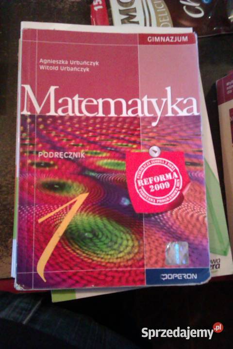 Matematyka 1 operon podręcznik aukcje