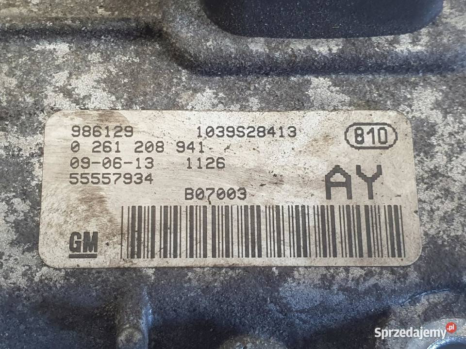 Opel Corsa D 14 16V STEROWNIK SILNIKA komputer lubelskie Rudka sprzedam