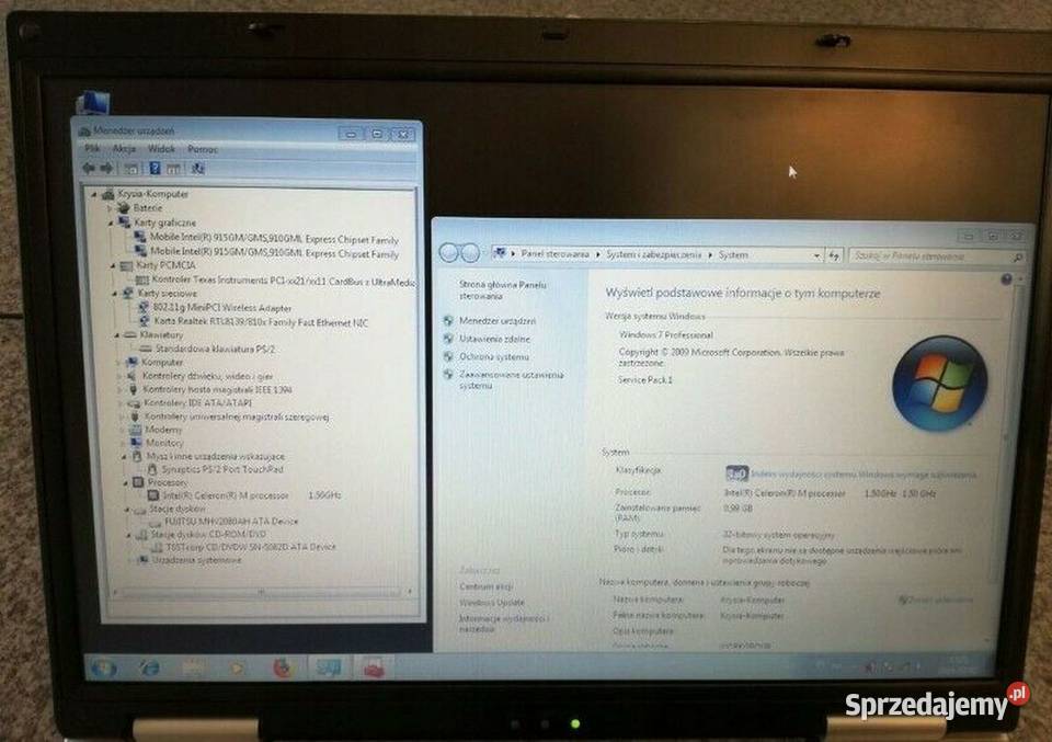 Laptop MaxData ECO 4000 WI Stan sprzedam
