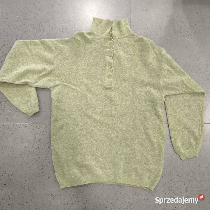 Jasnozielony sweter polo pomorskie Gdańsk sprzedam