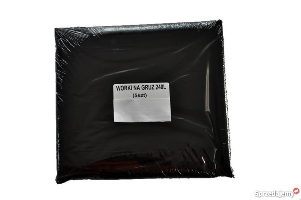Worki Foliowe na Gruz 240l op 5 Ekstra Mocne małopolskie