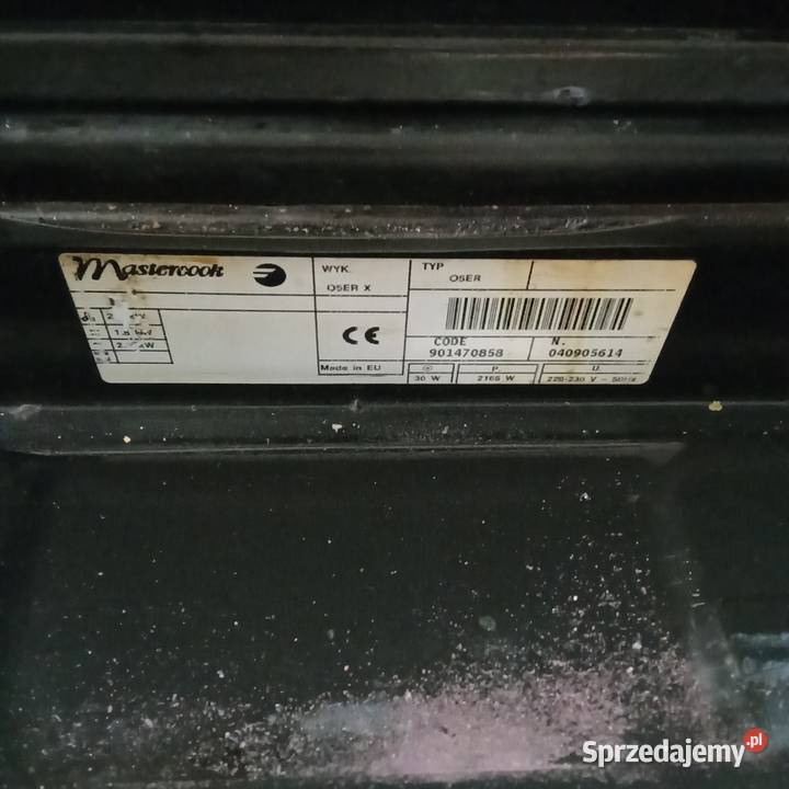 Piekarnik elektryczny Mastercook podlaskie