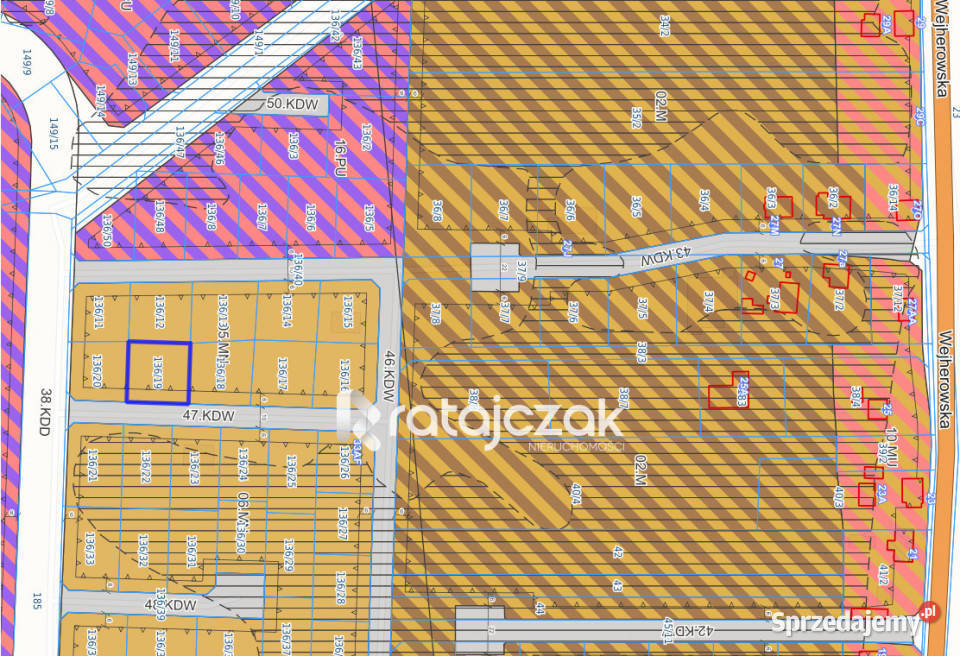 Działka 770m2 Wejherowo Wejherowska pomorskie sprzedam