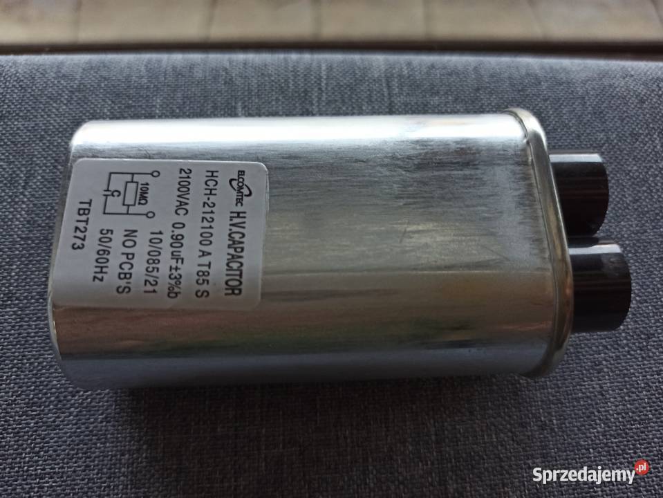 Kondensator mikrofalówki HCH212100 A T85 S Części i Akcesoria Bielsk Podlaski sprzedam