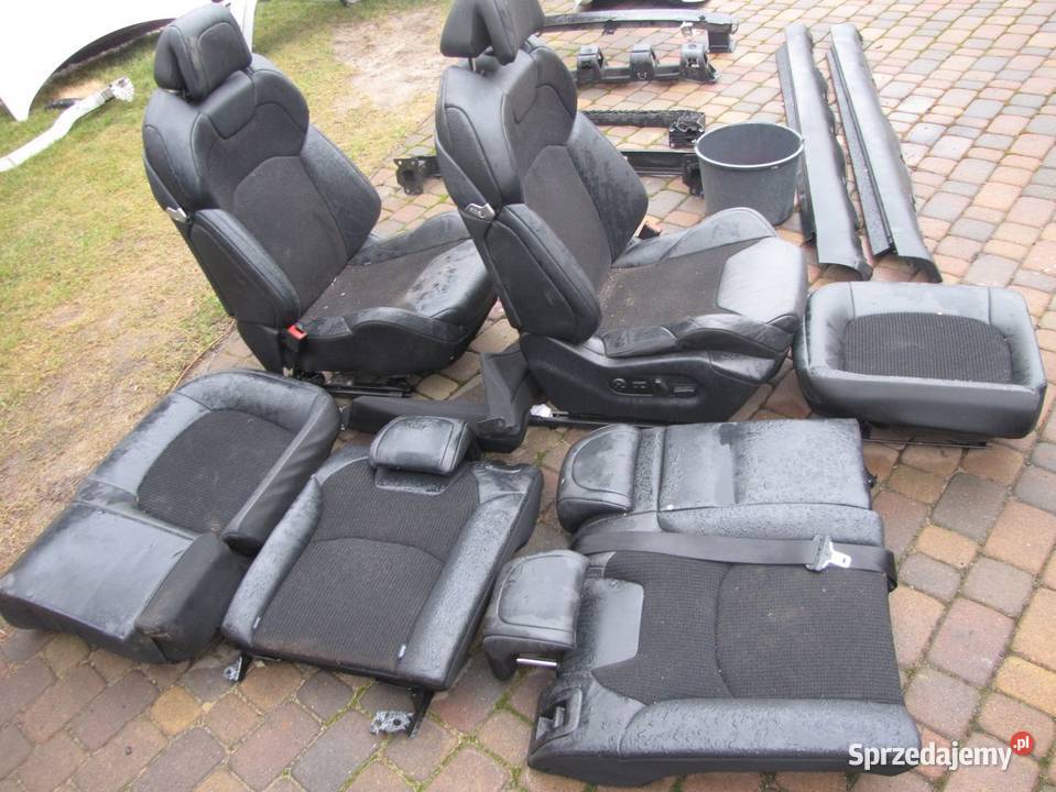 Citroen C5 X7 fotel przód lewy prawy skóra osobowe