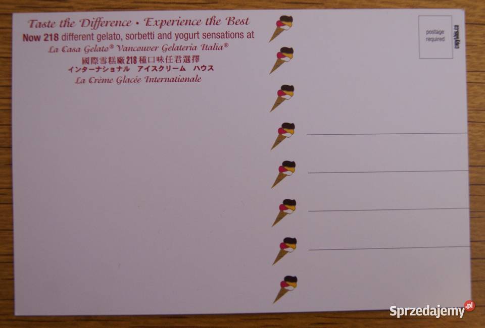 Pocztówki z Kanady Parczew sprzedam