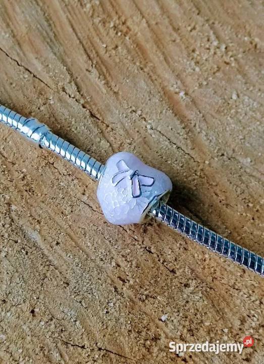 Nowy charms koronkowe serce do Pandory Gdańsk sprzedam