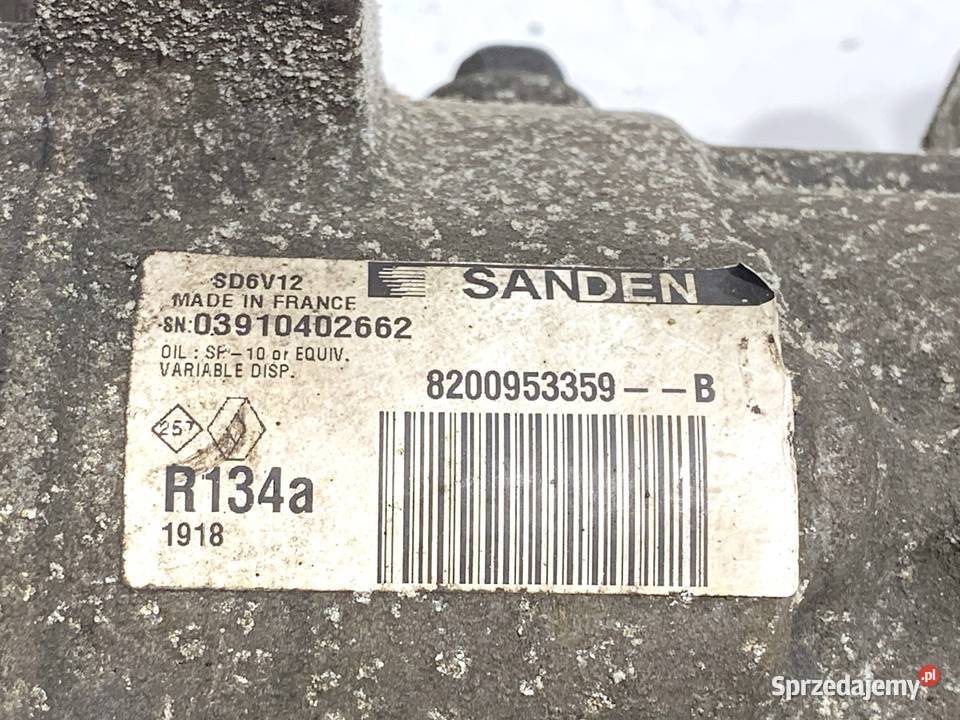 SPRĘŻARKA KLIMATYZACJI RENAULT KANGOO II