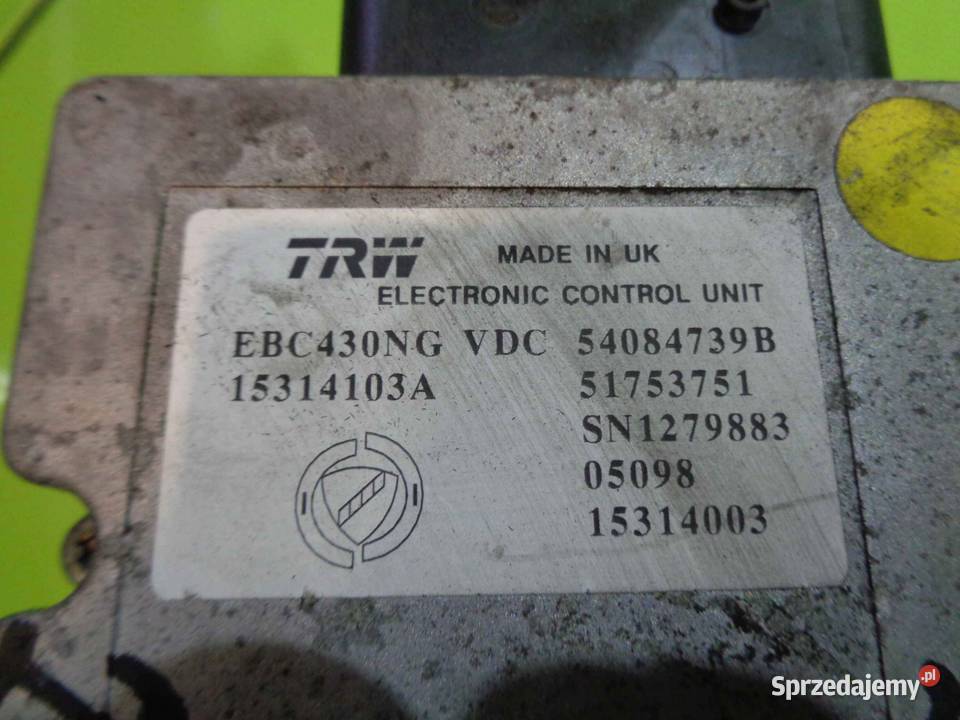 FIAT CROMA 22 B 06 pompa ABS hamulcowa 15314103A Suków