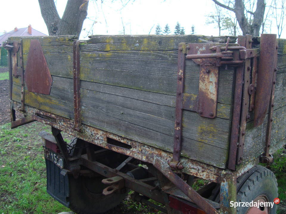 Przyczepa rolnicza D 43 D43 nieuszkodzony sprzedam