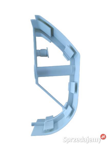 Łącznik listwy dachowej biały do przyczepy Hobby Części zamienne Pobiedziska