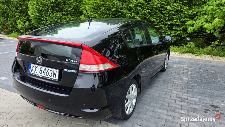 Honda Insight 13 HYBRID stan bez rdzy 2 kpl alu ABS małopolskie Kraków