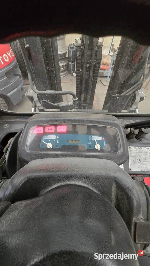 wózek widłowy TOYOTA 7FG25 25tony TRIPLEX gaz Ligota Turawska