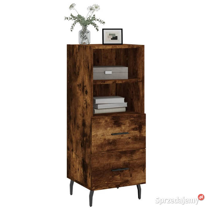Szafka przydymiony dąb 345x34x90 materiał Warszawa