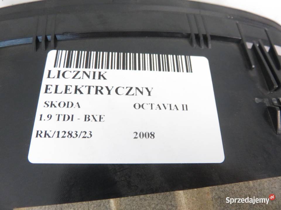 LICZNIK SKODA OCTAVIA II 19 TDI 1Z0920802D sprzedam