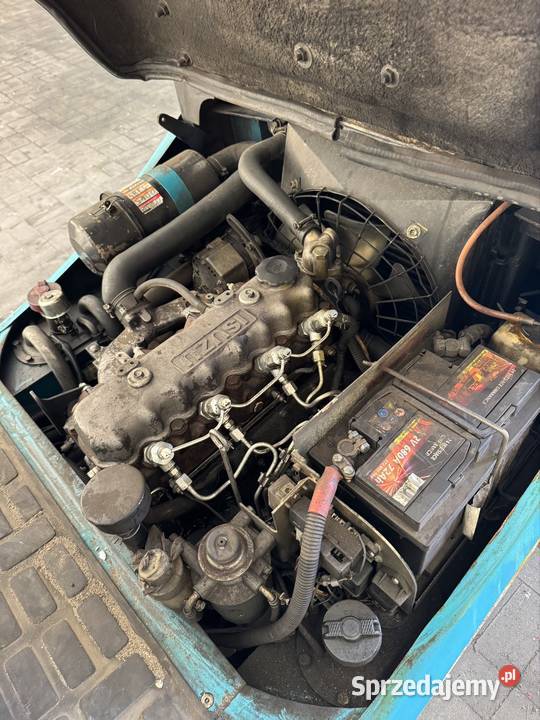 Widlak wózek widłowy Feller 15T diesel chwytak Solec Kujawski