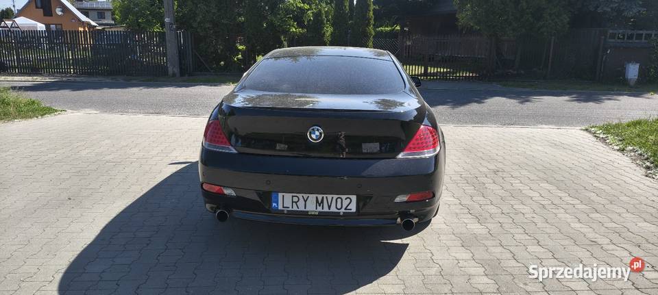 BMW E63 30 i R6 PRZEDLIFT tempomat Seria 6 Dęblin