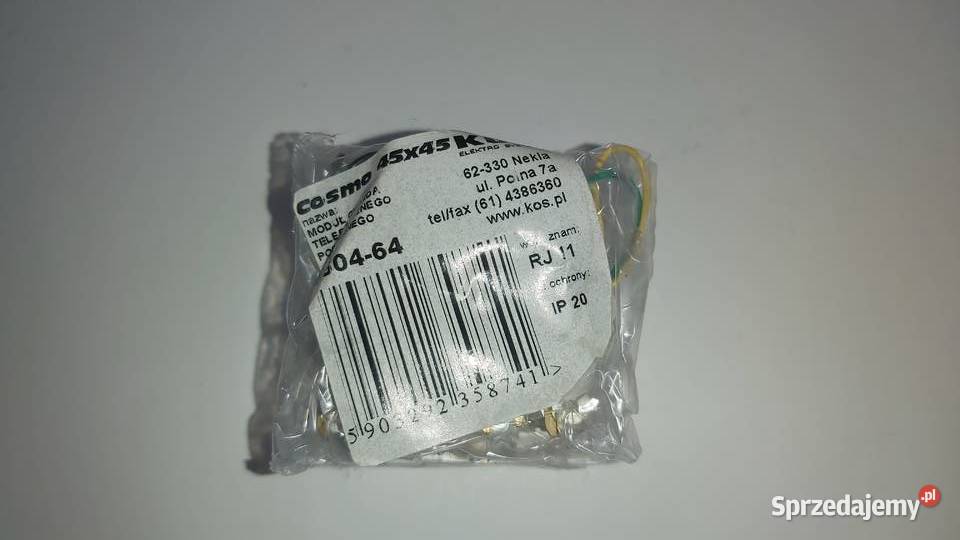 KOS gniazdo podwójne telefoniczne 2x RJ11 350464 mazowieckie Wyszków sprzedam