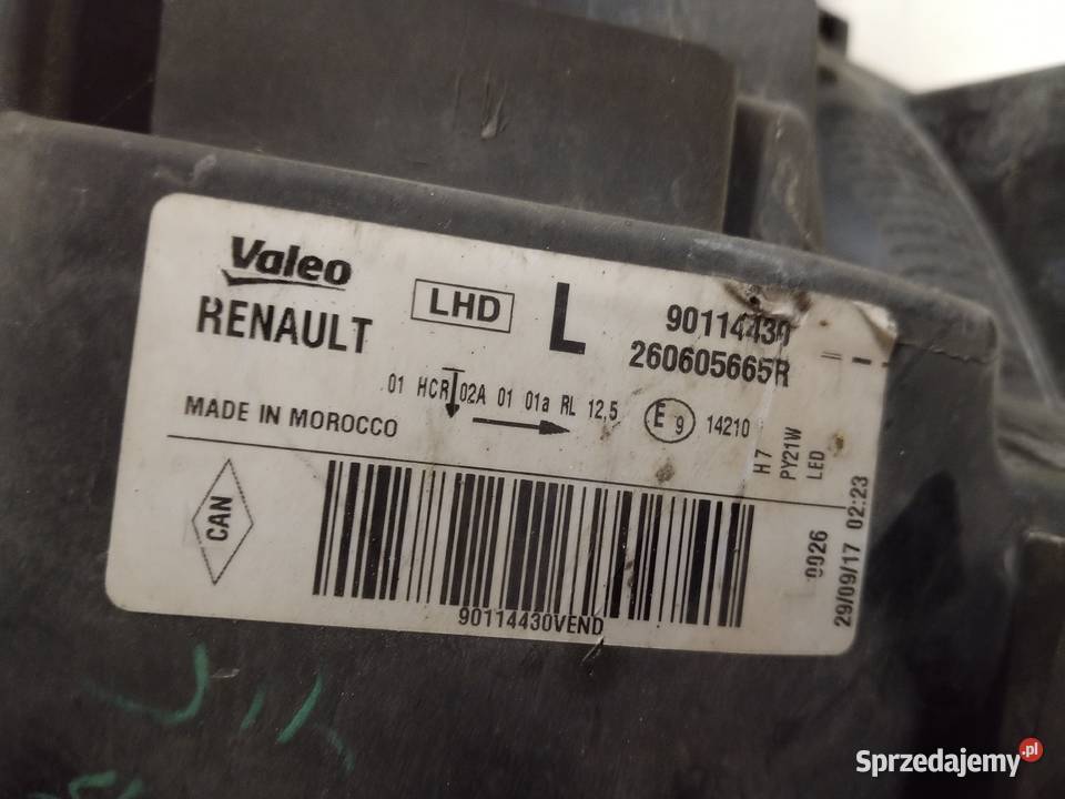 DACIA SANDERO II 2 LIFT 1720r lampa lewa LED Bydgoszcz