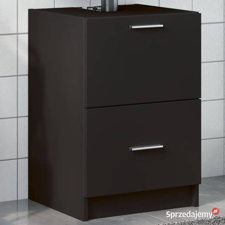 Szafka pod umywalkę czarna 40x37x59 WM848102 mazowieckie Warszawa